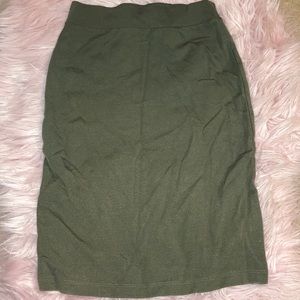 A Forest green pencil skirt in great condition
